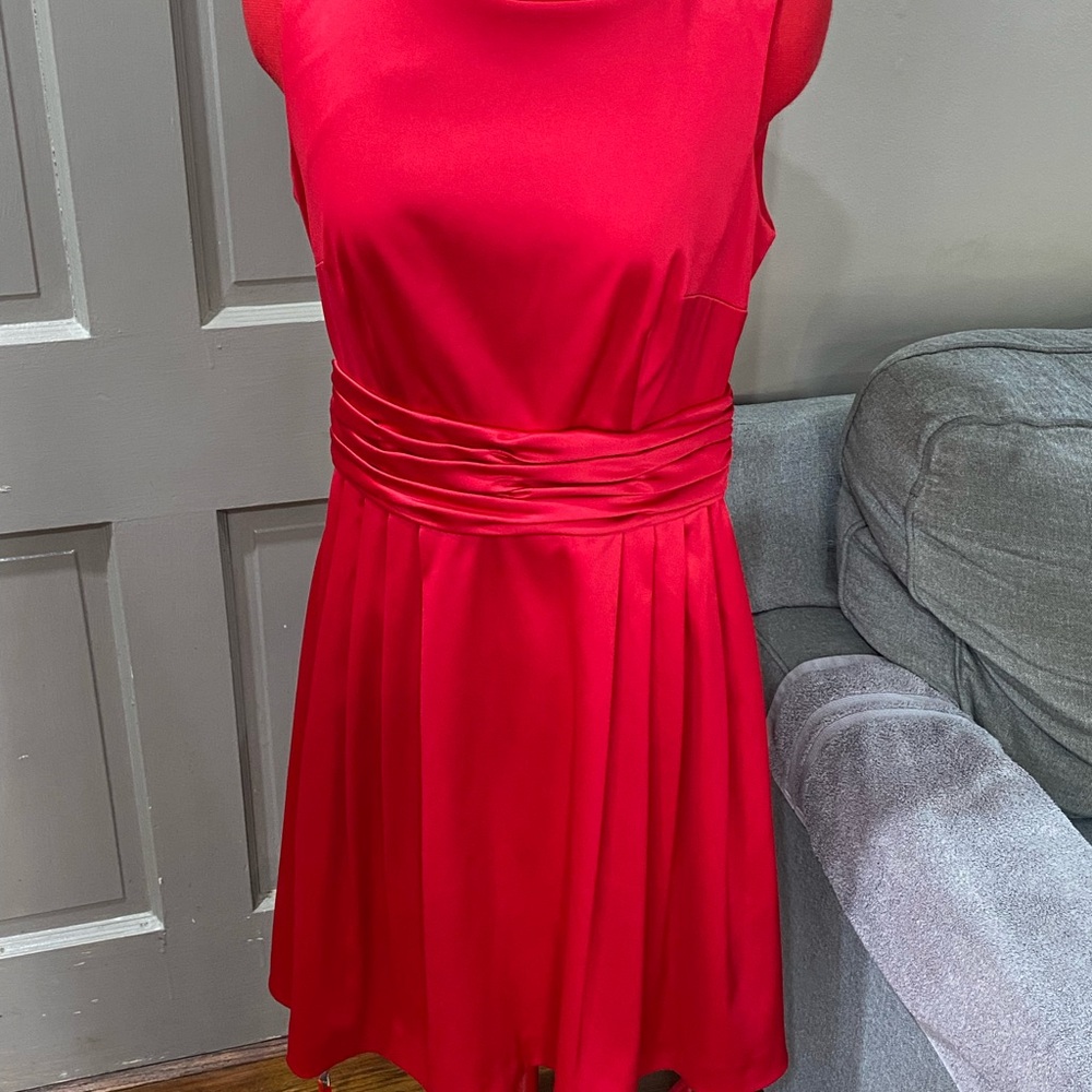 Just...Taylor Scarlet Mini Dress